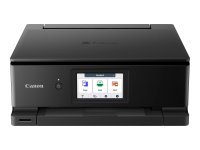 CANON PIXMA TS8750 MFP colour ink-jet A4 15 ipmprint 200 sheets USB 2.0 Wi-Fi black