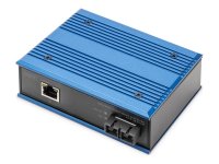 DIGITUS Industrial Gigabit Ethernet Media Converter SM SC...