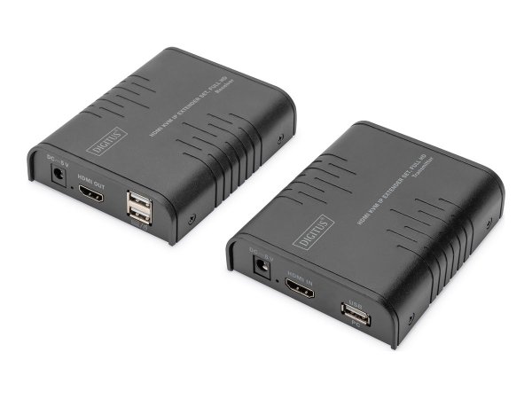 DIGITUS IP KVM Extender Set 120m one-to-many 1080p/60Hz