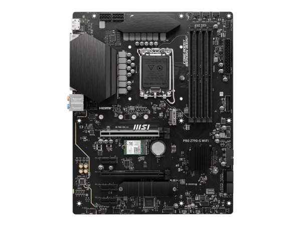 MSI PRO Z790-S WIFI LGA1700 ATX MB 4xDDR5 4xSATA 2xM.2