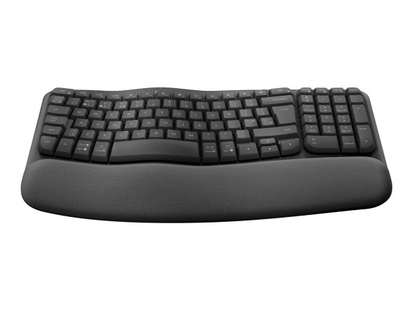 LOGITECH Wave Keys for Business - GRAPHITE - (DE) - 2.4GHZ/BT - CENTRAL-419 - B2B