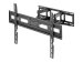 MANHATTAN TV-Wandhalterung neigbar schwenkbar horizontal nachjustierbar 93,98 - 203,2 cm 37 - 80 Zoll und bis 40kg Full Motion