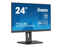 IIYAMA XUB2493HSU-B6 60,96cm 24Zoll ETE IPS-panel 1920x1080 100Hz 15cm Height Adj. Stand Pivot 1ms MPRT FreeSync 250cd/m Speakers