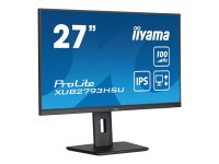 IIYAMA XUB2793HSU-B6 68,58cm 27Zoll ETE IPS-panel 1920x1080 100Hz 250cd/m 15cm Height Adj. Stand Pivot Speakers HDMI DisplayPort