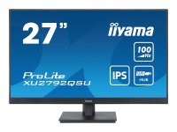 IIYAMA XU2792QSU-B6 68,58cm 27Zoll ETE IPS-panel 2560x1440 100Hz 0,4ms MPRT FreeSync 250cd/m HDMI DisplayPort Speakers USB-HUB