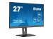 IIYAMA XUB2792QSU-B6 68,58cm 27Zoll ETE IPS-panel 2560x1440 100Hz 0,4ms MPRT FreeSync 15cm height adj. stand Pivot 250cd/m HDMI