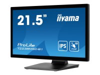 IIYAMA T2238MSC-B1 54,61cm 21,5Zoll Bonded PCAP Bezel Free 10P Touch with Anti-Fingerprint coating 1920x1080 IPS panel DisplayPort