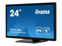 IIYAMA T2438MSC-B1 60,45cm 23,8Zoll Bonded PCAP Bezel Free 10P Touch with Anti-Fingerprint coating 1920x1080 IPS panel DisplayPort