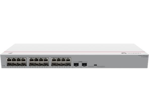 HUAWEI S110-24T2SR 24x10/100/1000BASE-T ports 2xGE SFP ports AC power (eKit AT) (P)