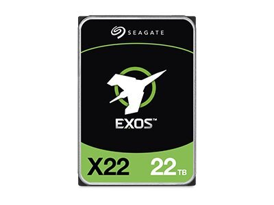 SEAGATE Exos X22 22TB HDD SATA 6Gb/s 7200RPM 256MB cache 8,89cm 3,5Zoll 512e/4KN