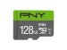 PNY Micro SD Card Elite 128 GB XC Class 10  UHSI  U1  A1 V10  SD adapter