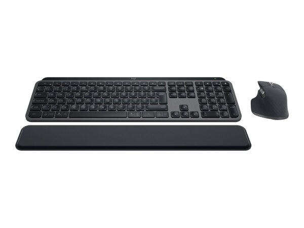 LOGITECH MX Keys S Combo - GRAPHITE - (DE) - BT - N/A - CENTRAL-419