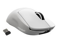 LOGITECH PRO X SUPERLIGHT Wireless Gaming Mouse - WHITE -...