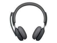 LOGITECH HEADSET - Zone Wireless 2 UC - GRAPHITE TEAMS -...