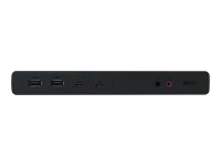 I-TEC USB 3.0/USB-C Dualdock mit PD 1x 5K 2x 4K 60Hz 2x HDMI 2x DP 1x GLAN 4x USB 3.0 2x USB-C 1x Audio/Mic Jack 1x 65W USB-C PD KL