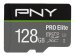 PNY MICRO-SD Card PRO ELITE 128GB Class 10 XC UHS I U3 A1 V30 SD adapter