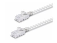 LINDY 0,3m Cat.6A U/FTP Ultra Slim Netzwerkkabel grau