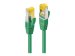 LINDY 1m RJ45 S/FTP LSZH Cable Green