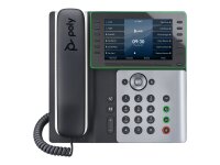 HP Poly Edge E550 IP Phone and PoE-enabled