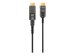 MANHATTAN Aktives HDMI-Glasfaserkabel mit abnehmbarem Stecker 4K60Hz UHD HDMI-Stecker auf Micro-HDMI/HDMI-Stecker 30m HEC ARC