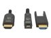 MANHATTAN Aktives HDMI-Glasfaserkabel mit abnehmbarem Stecker 4K60Hz UHD HDMI-Stecker auf Micro-HDMI/HDMI-Stecker 30m HEC ARC