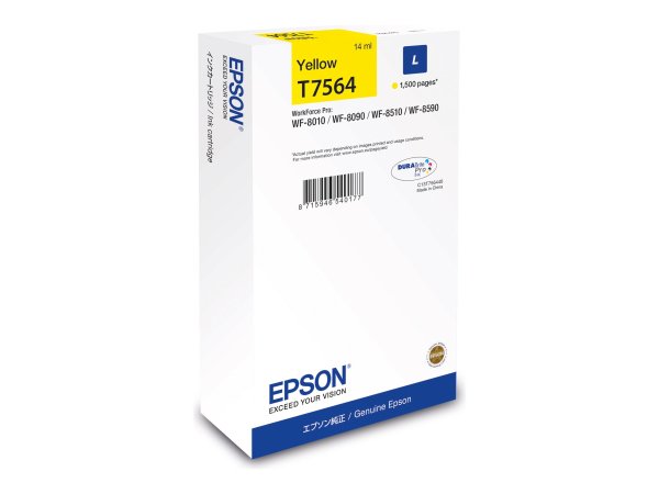 EPSON WF-8xxx Series Ink Cartridge L Yel