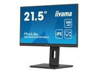 IIYAMA XUB2293HSU-B6 54,61cm 21,5Zoll ETE IPS FHD 100Hz 250cd/m2 1ms Speakers HDMI DP MPRT USB 2x2.0 FreeSync 15cm Height Adj.