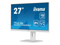 IIYAMA XUB2792QSU-W6 68,58cm 27Zoll ETE IPS 2560x1440 100Hz 250cd/m2 0,4ms Speakers HDMI DP USB 4x3.2 White FreeSync 15cm Height