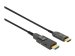 MANHATTAN Aktives HDMI-Glasfaserkabel mit abnehmbarem Stecker 4K60Hz UHD HDMI-Stecker auf Micro-HDMI/HDMI-Stecker 50m HEC ARC