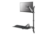 NEOMOUNTS wall mounted sit-stand workstation Screen...