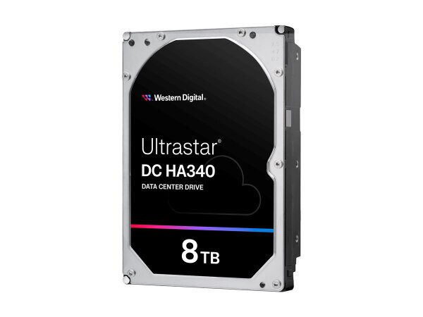 WESTERN DIGITAL Ultrastar DC HA340 8,89cm 3,5Zoll 26.1MM 8TB 256MB 7200RPM SATA