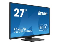 IIYAMA T2752MSC-B1 68,58cm 27Zoll Bonded PCAP 10P Touch 1920x1080 IPS-panel Flat Bezel Free Glass Front HDMI Displayport 360cd/m2