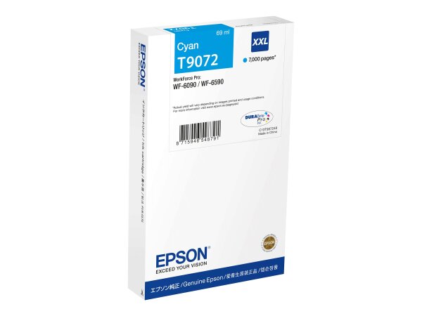 EPSON 4LB WF-6xxx Ink Cartridge Cyan XXL