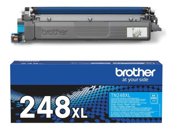 BROTHER TN248XLC Cyan Toner Cartridge ISO Yield 2300 pages