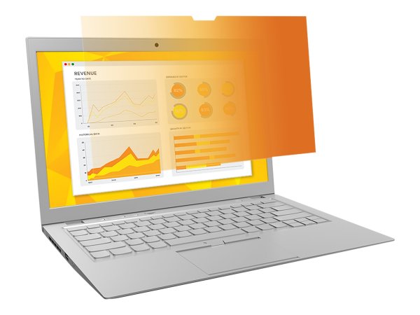 3M Blickschutzfilter Gold GF140W9B für 35,56cm 14Zoll Laptops mit COMPLY Befestigungssystem