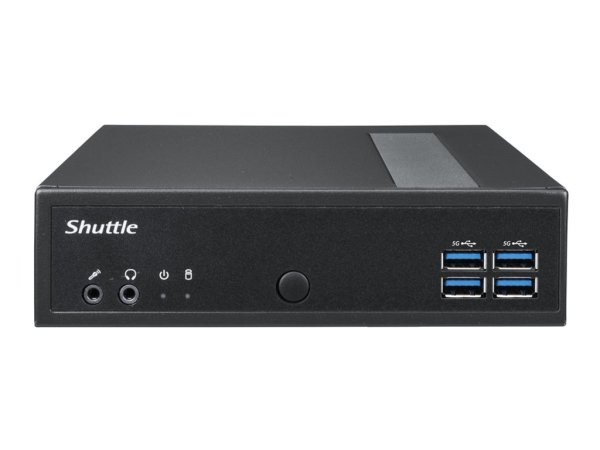 SHUTTLE Barebone XPC slim DL30N Intel N100 1xSODIMM DDR5 1xM.2 1xSATA 1xHDMI 1xDP 1xVGA