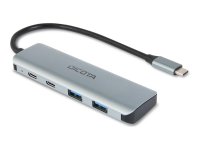 DICOTA USB-C 4-in-1 Highspeed Hub 10 Gbps