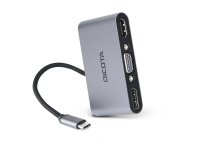 DICOTA USB-C Portable 5-in-1 Docking Station 4K HDMI/DP...