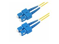 STARTECH.COM 2meter LWL Patchkabel SC SC UPC Singlemode OS2 Duplex 9/125um 40G/100G LSZH Glasfaserkabel