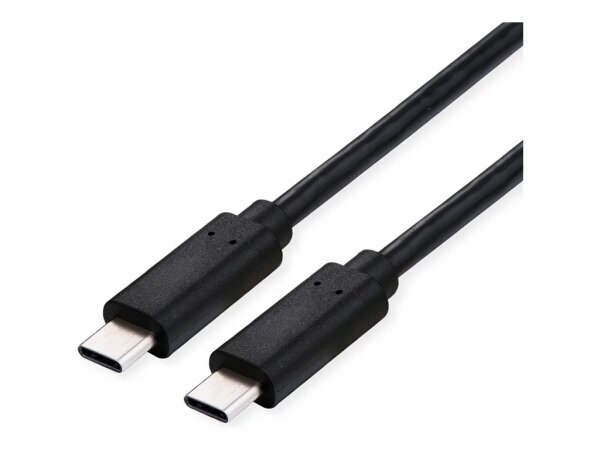 VALUE USB4 Gen3x2 Kabel C-C ST/ST 40Gbit/s 100W schwarz 1m