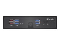 SHUTTLE Barebone XPC slim DS50U5 Intel Core i5-1335U 2xSODIMM DDR4 2xM.2 1xSATA 1xHDMI 1xDP 1xVGA Black