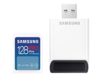 SAMSUNG SD PRO Plus 2023 inkl. USB Kartenleser 128GB...