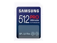 SAMSUNG SD PRO Ultimate 512GB SD-Speicherkarte UHS-I U3...