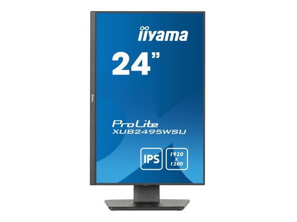 IIYAMA XUB2495WSU-B7 60,96cm 24Zoll IPS 1920x1200 300cd/m2 4ms HDMI DP USB