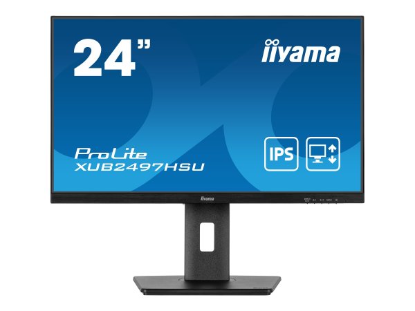 IIYAMA XUB2497HSU-B1 60,96cm 24Zoll IPS 1920x1080 250cd/m2 1ms HDMI DP USB