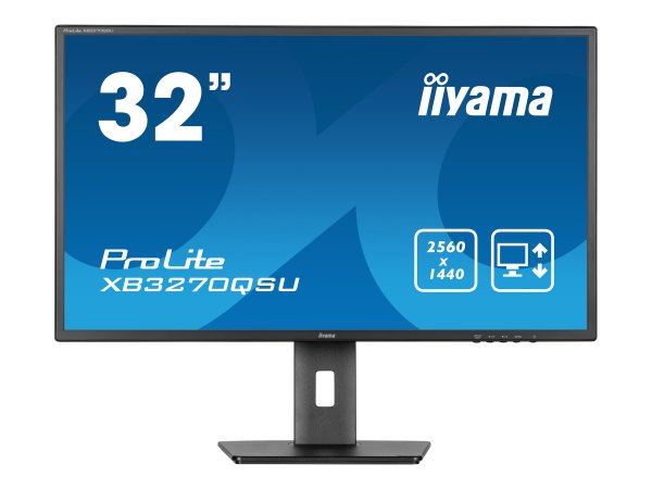 IIYAMA XB3270QSU-B1 81,28cm 32Zoll IPS 2560x1440 250cd/m2 3ms 2xHDMI DP USB