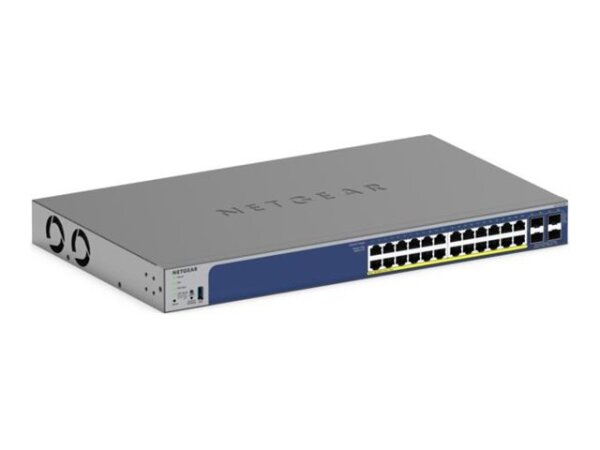 NETGEAR 24P GE POE+ Smart Switch W/10G SFP+ GS728TXPV3