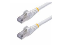 STARTECH.COM 2m Weisses CAT8 Netzwerkkabel Snagless RJ45 Patchkabel 25G/40G LAN Kabel 2000MHz 100W PoE++ S/FTP LSZH