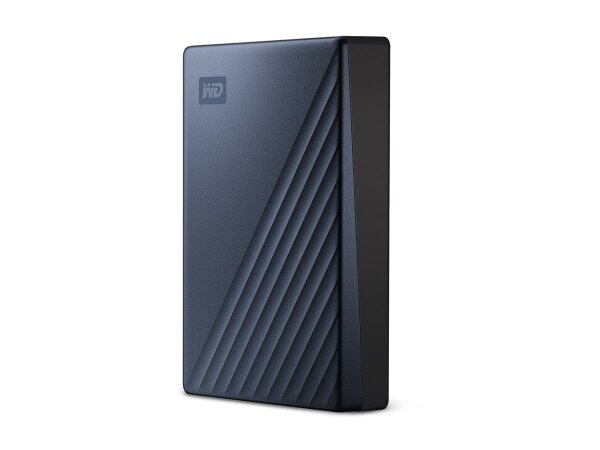 WD My Passport Ultra 6TB Blue USB-C/USB3.0 HDD 6,35cm 2,5Zoll Metal finish RTL portable external