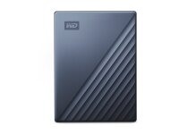 WD My Passport Ultra 6TB Blue USB-C/USB3.0 HDD 6,35cm 2,5Zoll Metal finish RTL portable external